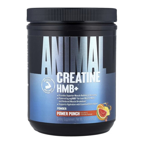 Animal Creatine HMB+, Power Punch 342g