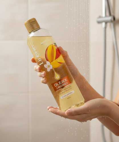 Lirene Deeply Moisturizing Shower Gel Mango Oil with a Note of Jasmine 400ml