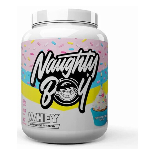 Naughty Boy Advanced Whey Protein Birthday Cake For Muscle Growth 2010g