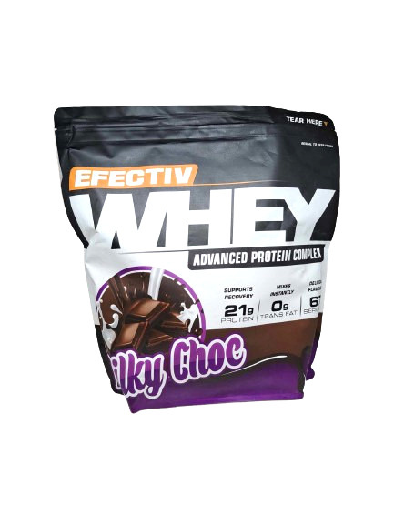 Efectiv Nutrition Whey Protein Milky Choc Protein Powder For Lean Muscle Growth 2000g