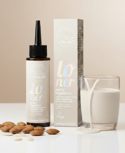 OnlyBio Hair in Balance Toner Mleko Migdałowe 100ml