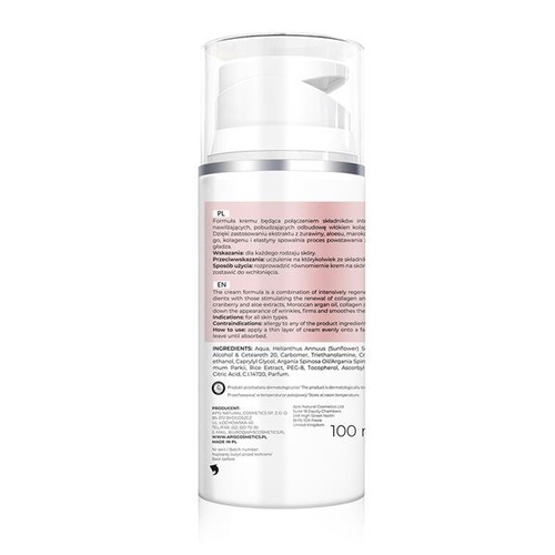 Apis Cranberry Vitality Firming Cream with Cranberry and Argan Oil for All Skin Types 100ml