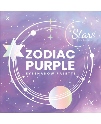 Stars From the Stars Zodiac Purple Eyeshadow Palette 9 Cieni do Powiek 10,8g