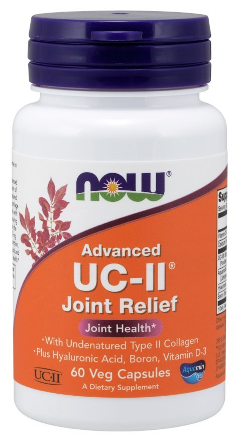 NOW Foods UC-II Advanced Joint Relief for Healthy Joints 60 Vcaps