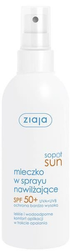 ZIAJA Sopot Sun MOISTURISING lotion SPF 50 spray 170ml