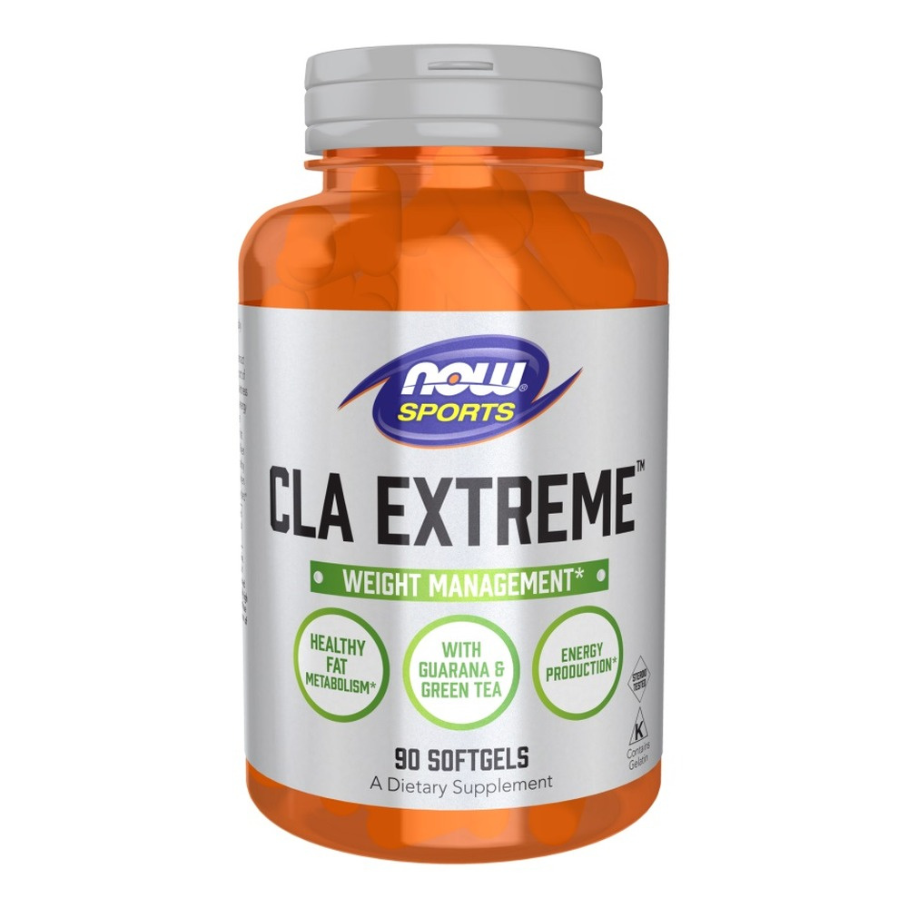 NOW Foods CLA Extreme For Healthy Fat Metabolism and Energy Production 90 Softgels