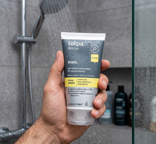 Tolpa Dermo Men Micro-Exfoliating Face Wash Gel 150ml