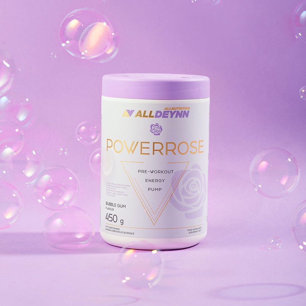 AllDeynn Powerrose Tropical Oragne Formuła dla Kobiet Siła i Energia 450g Best Before 31.12.25