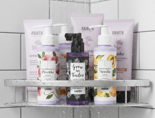 Anwen Grow Us Tender Ziołowa Wcierka Rozgrzewająca do Włosów Osłabionych i Wypadających 150ml