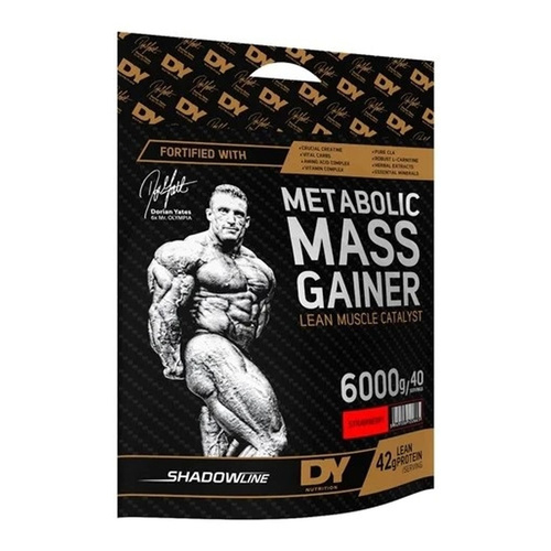 Dorian Yates Metabolic Mass Gainer Gainer Na Masę Truskawkowy 6000g