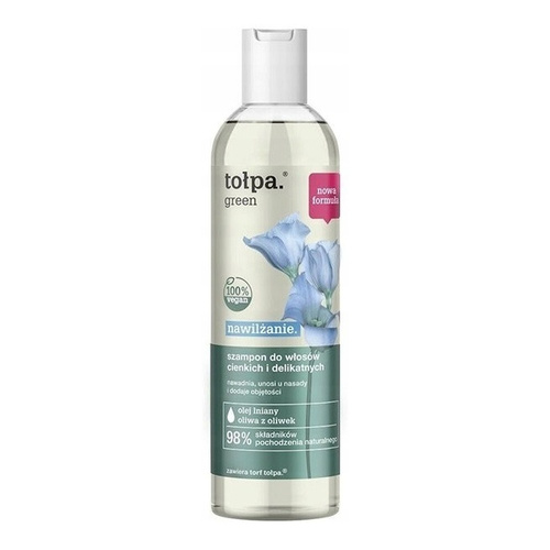 Tolpa Green Nawilżający Szampon do Włosów Cienkich 300ml