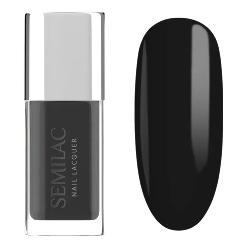 Semilac Classic Lakier Klasyczny 109 Classic Black 9ml