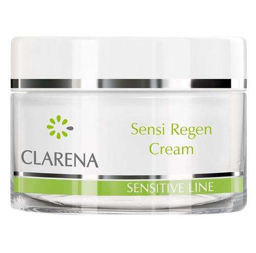 Clarena Sensitive Line Regenerujący Krem do Cery Wrażliwej Naczyniowej i Skłonnej do Alergii 50ml