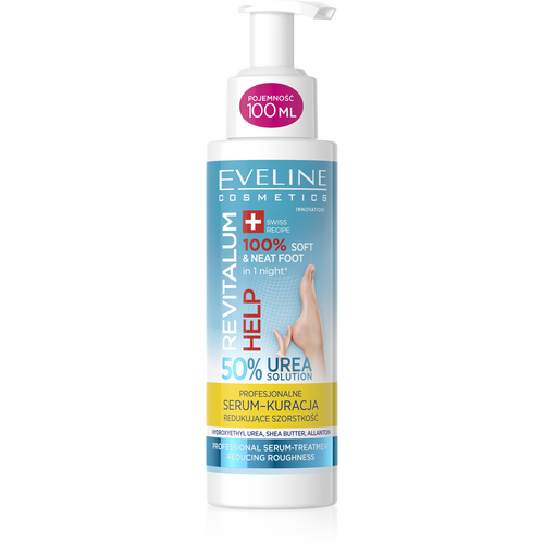 Eveline Revitalum Profesjonalne Serum-Kuracja Redukujące Szorstkość 50% Mocznik 100ml