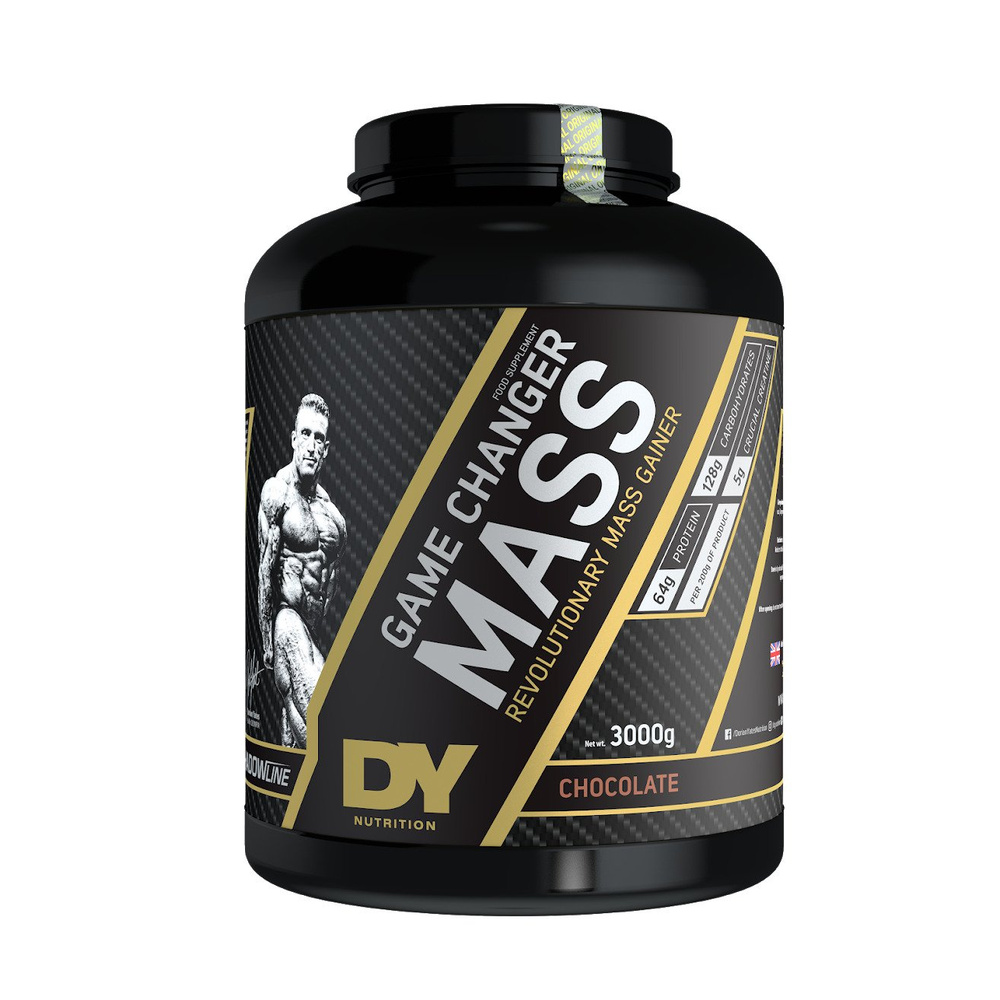 Dorian Yates Game Changer Mass Gainer na Masę o Smaku Czekolady i Orzechów 3000g