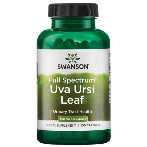 Swanson Full Spectrum Uva Ursi Leaf 450mg 100 Kapsułek