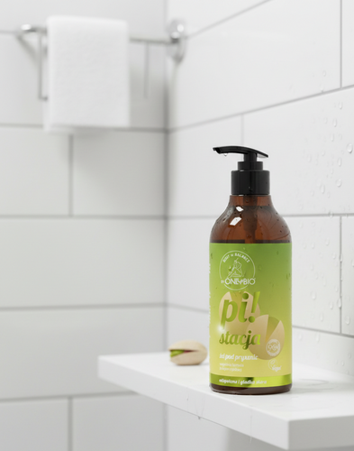 OnlyBio Body in Balance Cleansing Moisturizing Shower Gel Pistachio 400ml