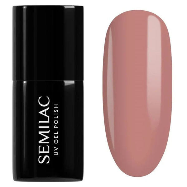 Semilac Naked Nails Hybrid Gel Polish 585 Caramel Tan 7ml