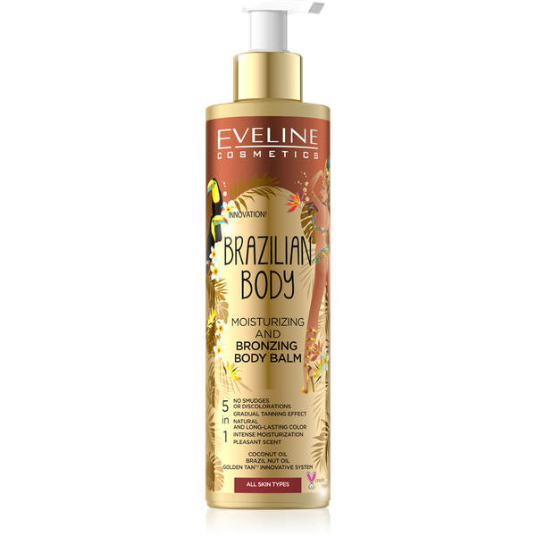 Eveline Brazilian Body 5in1 Moisturizing Bronzing Body Lotion 200ml