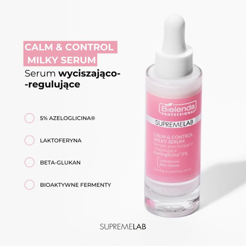 Bielenda Professional Supremelab Azelac Derm Serum Wyciszająco-Regulujące dla Skóry Wrażliwej i Problematycznej 30ml