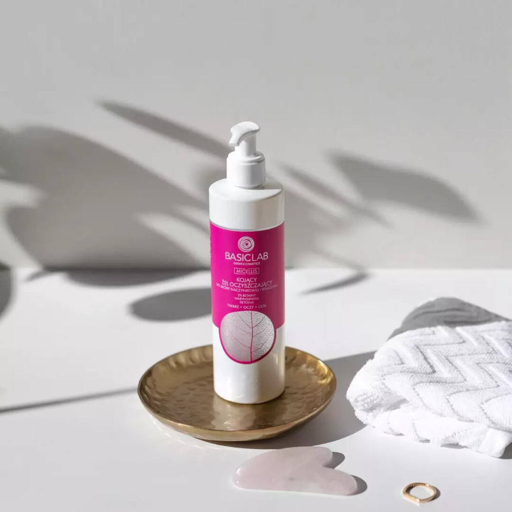 BasicLab Soothing Cleansing Gel for Capillary and Sensitive Skin 300ml