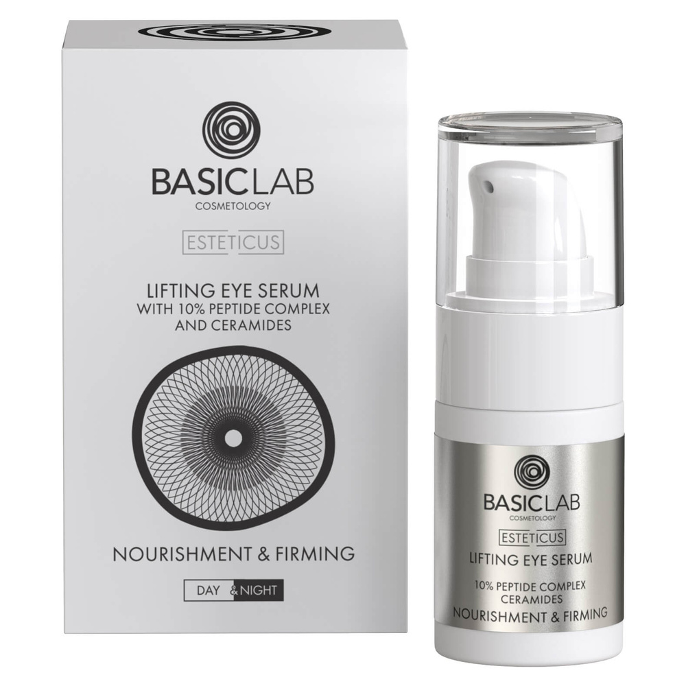 BasicLab Esteticus Lifting Eye Serum 10% Peptide Complex 15ml