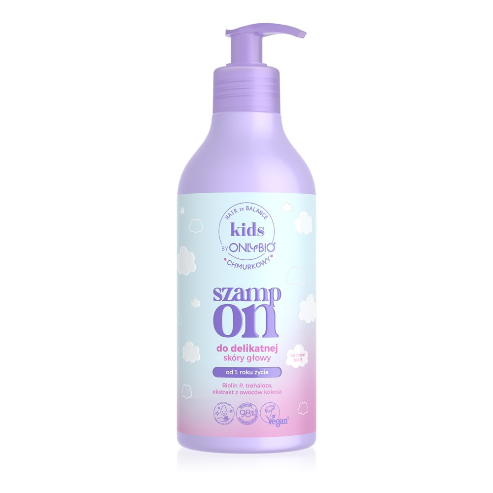 OnlyBio Hair in Balance Kids Chmurkowy Gentle Scalp Shampoo 400ml