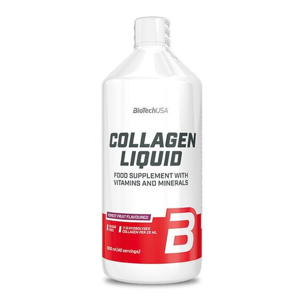 BioTechUSA Collagen Liquid Supplement, Forest Fruit 1000ml