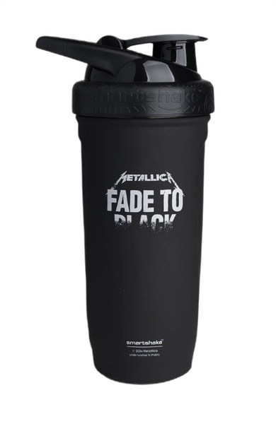 SmartShake Reforce Stainless Steel - Rock Band Collection, Metallica Fade to Black - 900 ml.