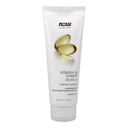 Now Foods Vitamin E Cream for Dry and Flaky Skin 118ml