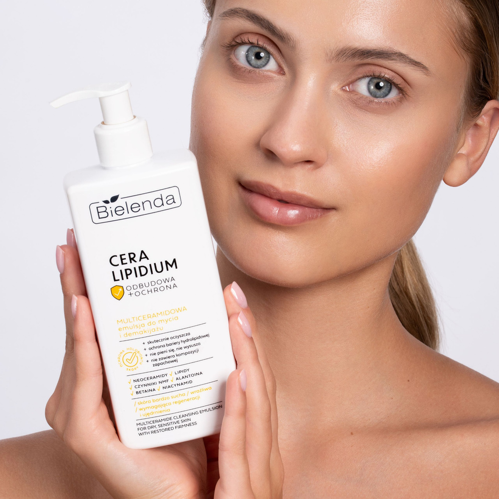 Bielenda Multiceraminde Cleansing and Makeup Removal Emulsion 300ml