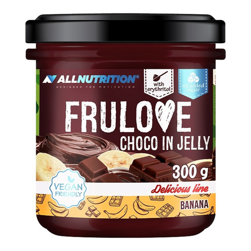 Allnutrition Frulove Choco In Jelly Banana Frużelina Czekoladowo Bananowa 300g