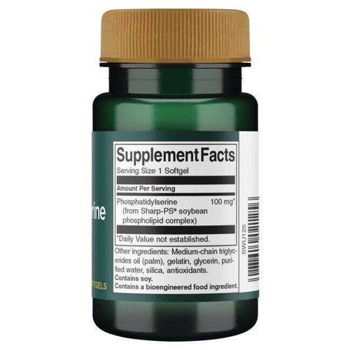 Swanson Phosphatidylserine 100mg 30 Softgels
