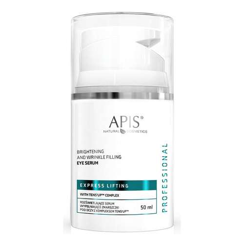 Apis Professional Express Lifting Illuminating Eye Wrinkle Filling Serum with TENS'UP™ Complex for Mature Skin 50ml