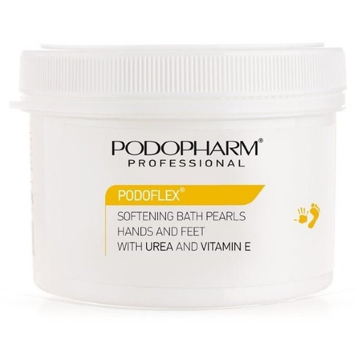 Podopharm Professional Podoflex Softening Hand and Foot Bath Pearls with Urea and Vitamin E for Sensitive Skin Prone to Irritation 400g