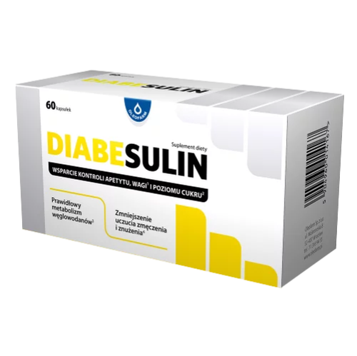 Oleofarm Diabesulin Support for Normal Blood Sugar Levels 60 Tablets