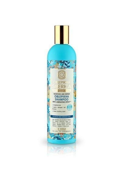 Natura SIBERICA Professional Oblepikha Shampoo for Weak & Damaged Hair 400ml