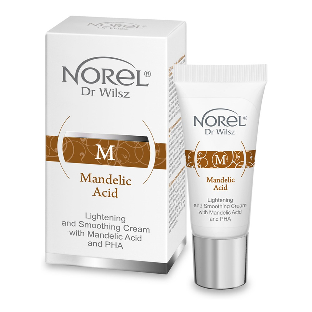Norel Mandelic Acid Brightening and Smoothing Cream with Almond Acid and PHA for All Skin Types 15ml