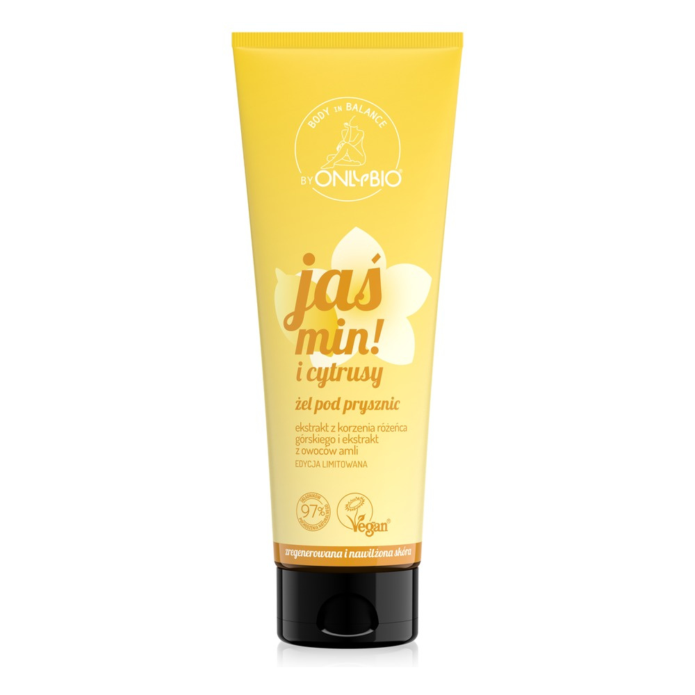 OnlyBio Body in Balance Limited Edition Żel pod Prysznic Jaśmin i cytrusy 200ml