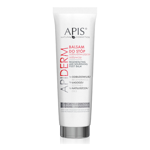 Apis Apiderm Regenerating and Nourishing Foot Balm after Chemotherapy Radiotherapy Very Dry Skin 100ml