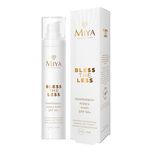 Miya Bless the Less Nawilżająco-Wygładzający Krem SPF50 50ml