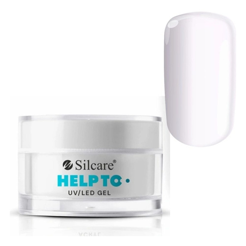 Silcare Help To UV/LED Antifungal Builder Nail Gel for Extensions and Reconstruction 50g