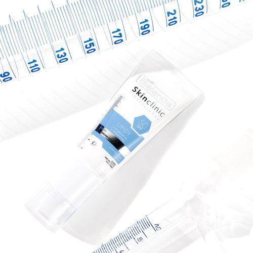 Bielenda Skin Clinic Professional Lipid UVA and UVB Barrier - Protective Cream SPF 50 for All Skin Types 40ml