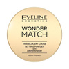  Eveline Wonder Match Lekki Puder Utrwalający z Ametystowym Pyłkiem Vegan 6g