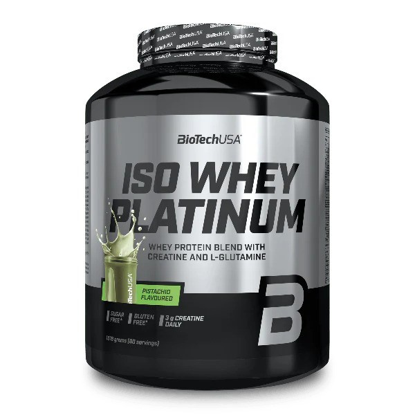 Iso Whey Platinum, Pistachio - 1816g