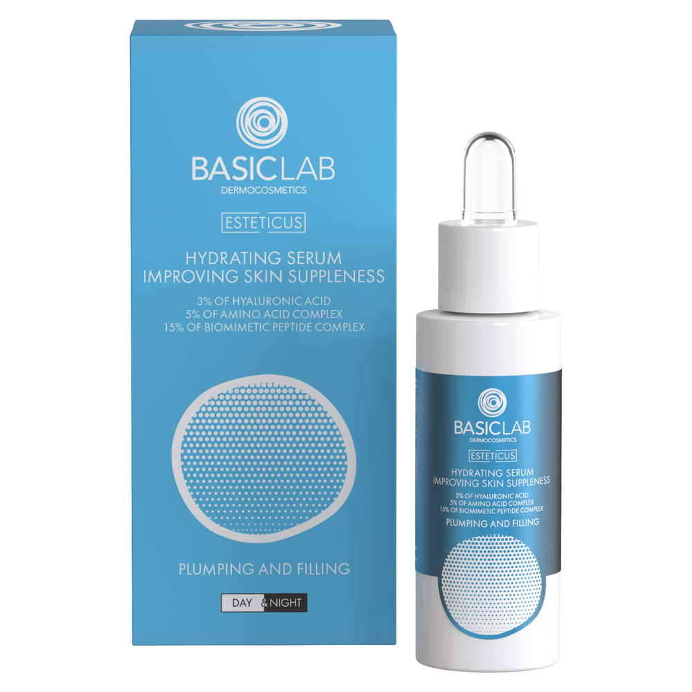 BasicLab Dermocosmetics Esteticus Hydrating Serum 3% Hyaluronic Acid 30ml