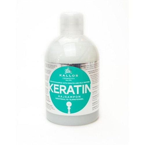 KALLOS Keratin szampon do włosów wzmacniający 1000ml