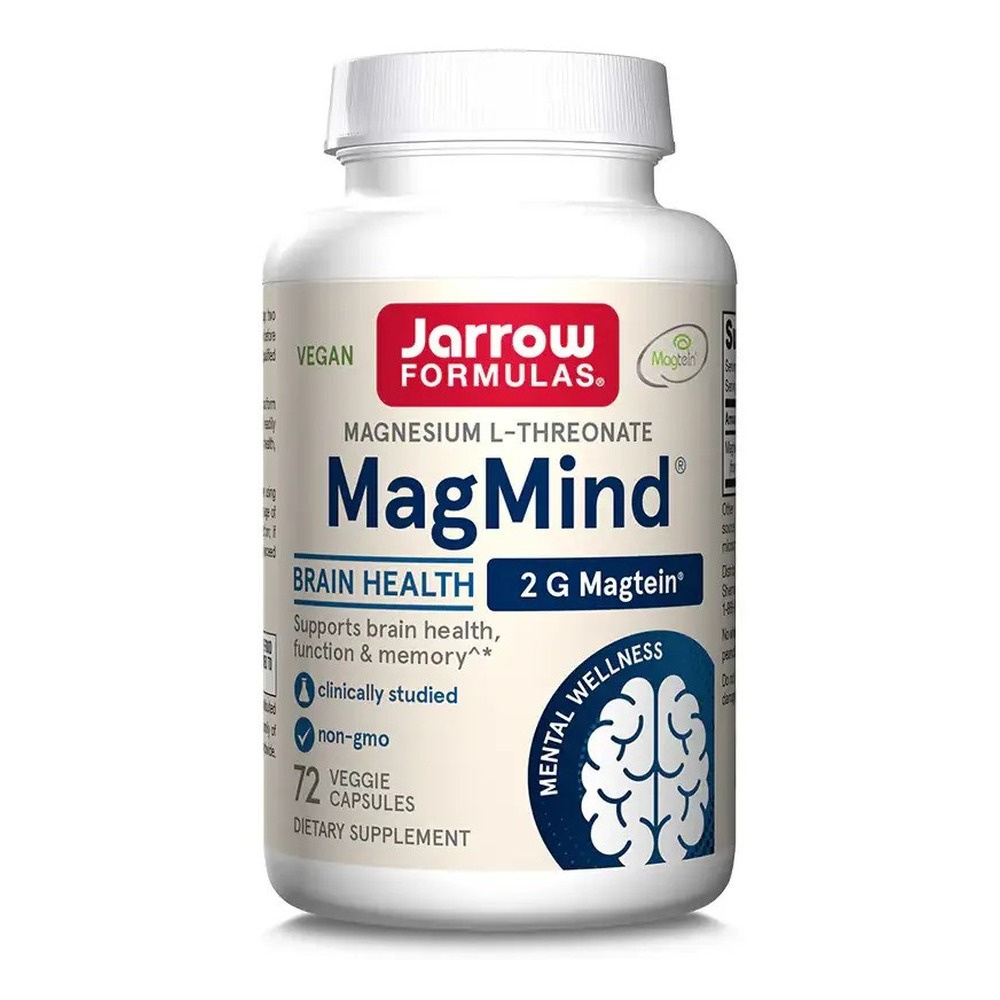 Jarrow Formulas MagMind Magnesium L-Threonate 72 vcaps