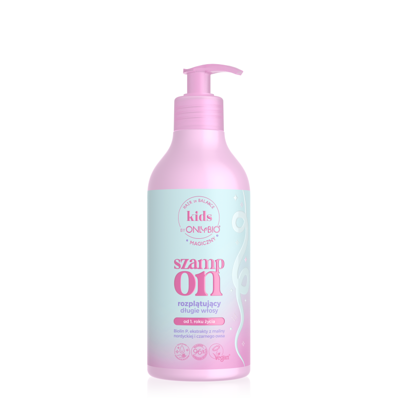 OnlyBio Hair in Balance Kids Magic Detangling Shampoo Long Hair 400ml