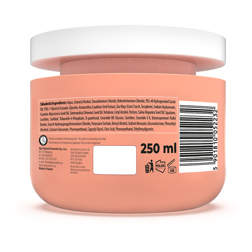 Apis Pick'N' Mix Silnie Odbudowująca Maska Ceramidowa dla Włosów Suchych i Łamliwych 250ml